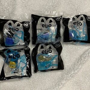 Disney Elio McDonald’s  happy meal toys 1,2, & 7 NWIP PERFECT FOR ANY COLLECTOR
